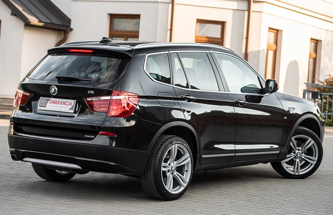 BMW X3 cena 49900 przebieg: 301645, rok produkcji 2013 z Pionki małe 232